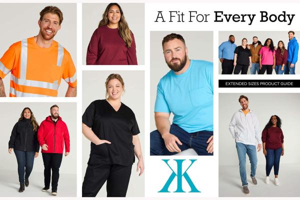 KK1 Extended Sizes Product Guide